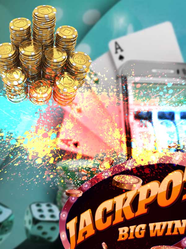 poker cards smartphone game money with jackpots