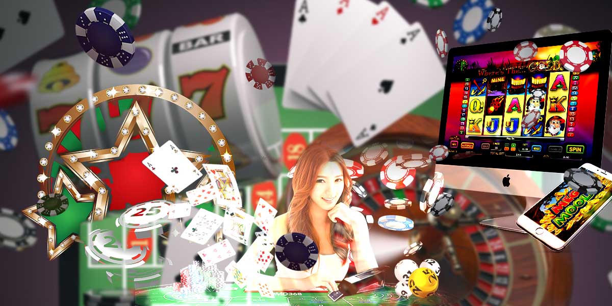 girl calling to play casino with cards on smartphone