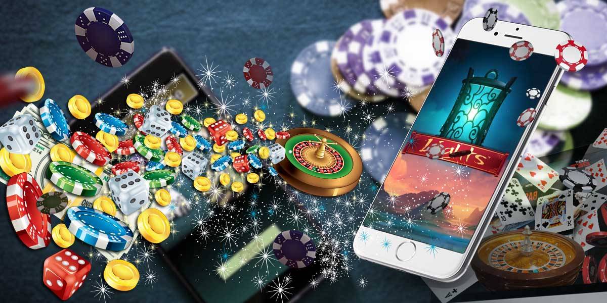 Lights slot on smartphone chips cards