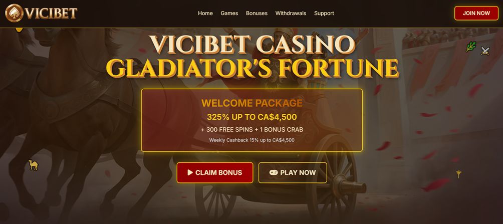 Vicibet casino preview